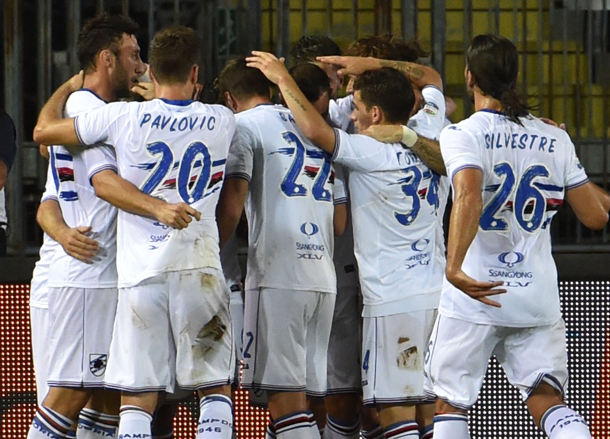 sampdoria's tweet photo. 📝 Buona la prima: #Muriel incanta e segna, #EmpoliSamp finisce 0-1 ➡ https://t.co/bu6odnkhIa https://t.co/NWLee6Qvpt