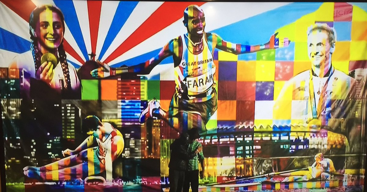 SLTandPE's tweet photo. Loved this street art at the end of the @BBCSport montage. Should be sent as a poster to every school in the country https://t.co/h7oqaOi3gF