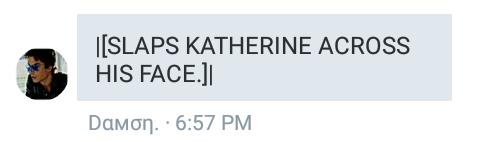 If she starts shit like a man, she get hit like a man. Amirite, D?