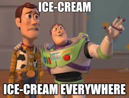 I scream, you scream, we all scream for ICE CREAM. Sundaes on Sunday is in the LLC today at 6. <a href="/WUResLiving/">Washburn ResLiving</a>