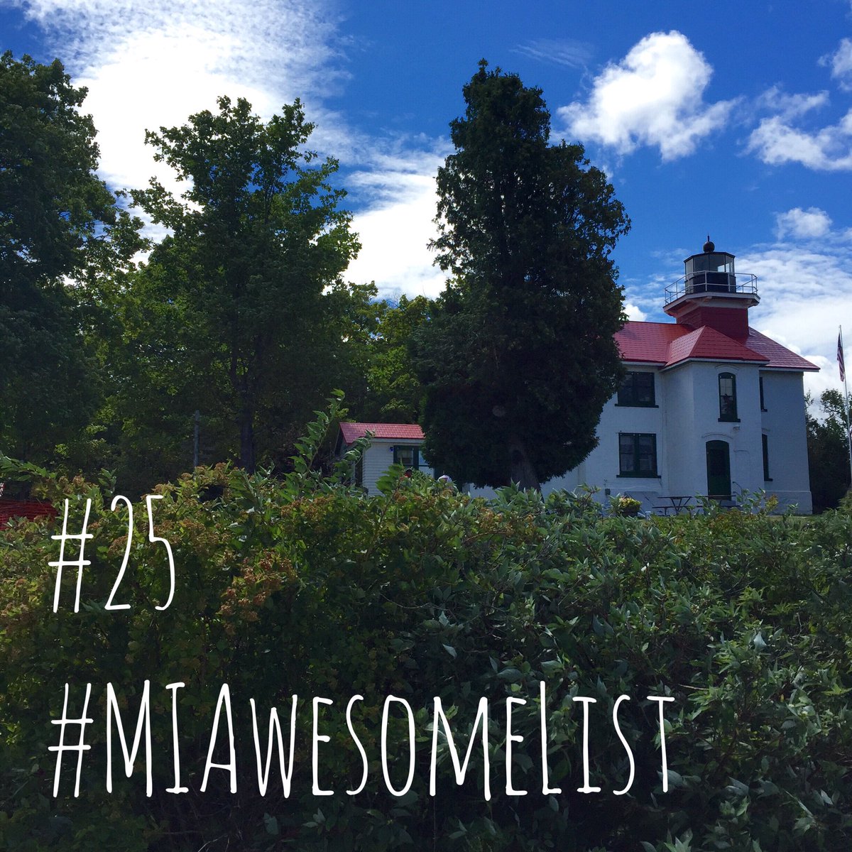 Our second lighthouse tour this summer, Grand Traverse Lighthouse #MIAwesomeList