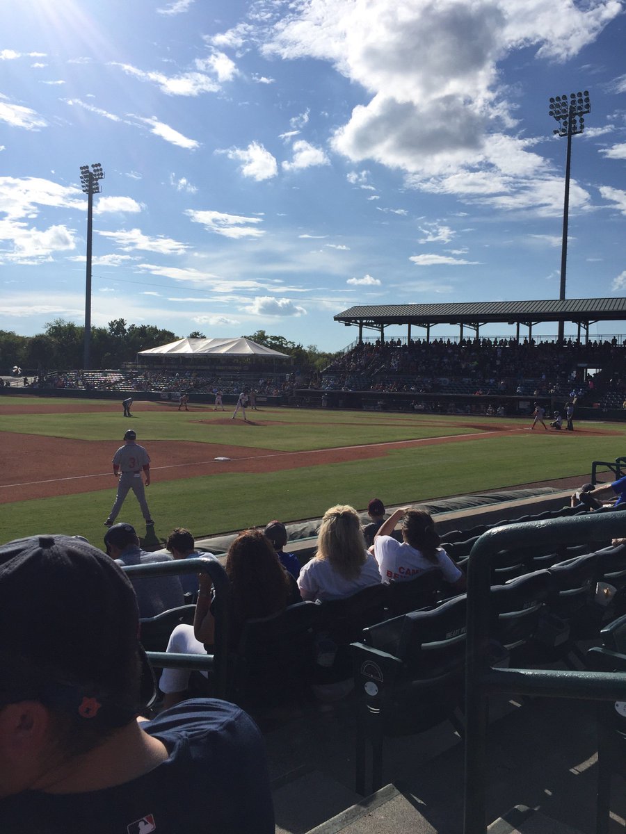 YarnMonkey's tweet image. @ChasRiverDogs our seats are section 118 row 6 seats 1-2. Pretty awesome view today!!