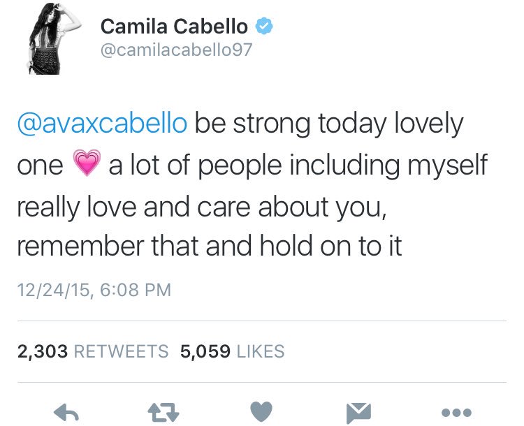 snapbackarla's tweet photo. #ThankYouCamilaFor caring so much and making so many people smile https://t.co/B457JKrnoE