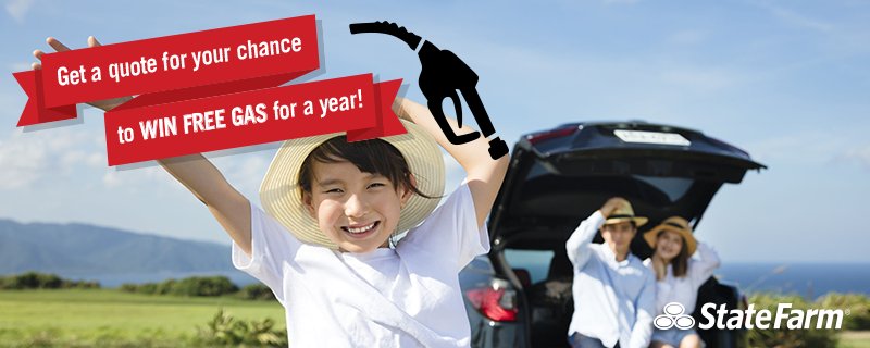 stalbertinsure's tweet photo. Come visit us for a quote and be entered into our contest to win FREE GAS for a year! #StateFarmFreeGas https://t.co/JFtnd4rmva