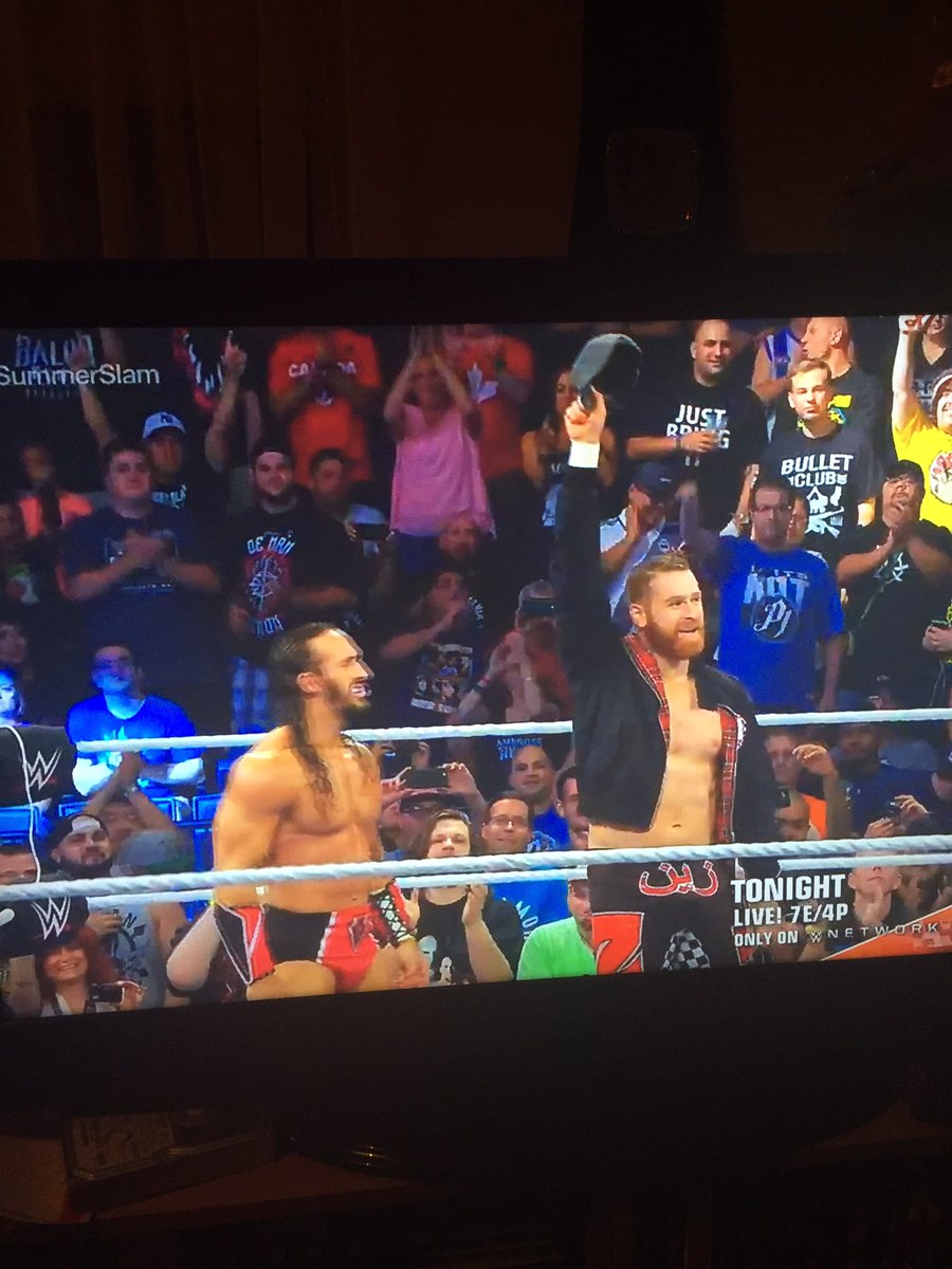 lijopa190's tweet photo. @GoreAndPerkins @WWE are definitely watching your universe mode! #inzayngravity https://t.co/anR1at5ivM