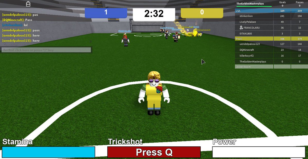 Realwhitetiger On Twitter Soccer Kick Off Roblox Events 2016
