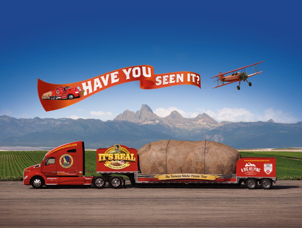 HolyApostlesNYC's tweet photo. @BigIdahoPotato is on the road to #NYharbor w/ 12k lbs of #potatoes for the #soupkitchen! #Bighelping @IdahoPotato https://t.co/quzXrt1Ur9