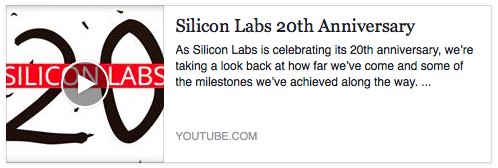 microGen (@microgensystems) on Twitter photo Cool video of @SiliconLabs 20yr history! @EETimes <a href="/MEMSGroup/">MEMS & Sensors Industry Group</a> <a href="/MEMSJournal/">MEMS Journal, Inc.</a> #IoT #sensors #IC fb.me/1kOjAFyW6 Cool video of @SiliconLabs 20yr history! @EETimes <a href="/MEMSGroup/">MEMS & Sensors Industry Group</a> <a href="/MEMSJournal/">MEMS Journal, Inc.</a> #IoT #sensors #IC fb.me/1kOjAFyW6