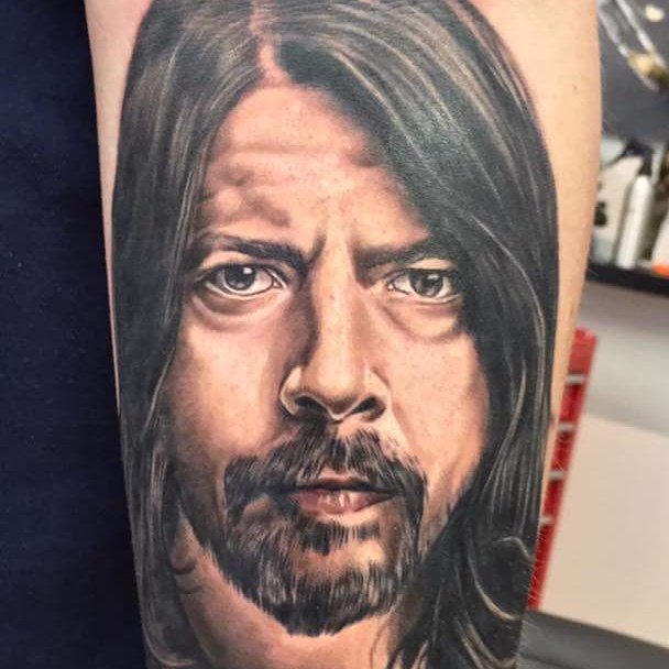 Check my new tattoo out duuuudes! @foofighters