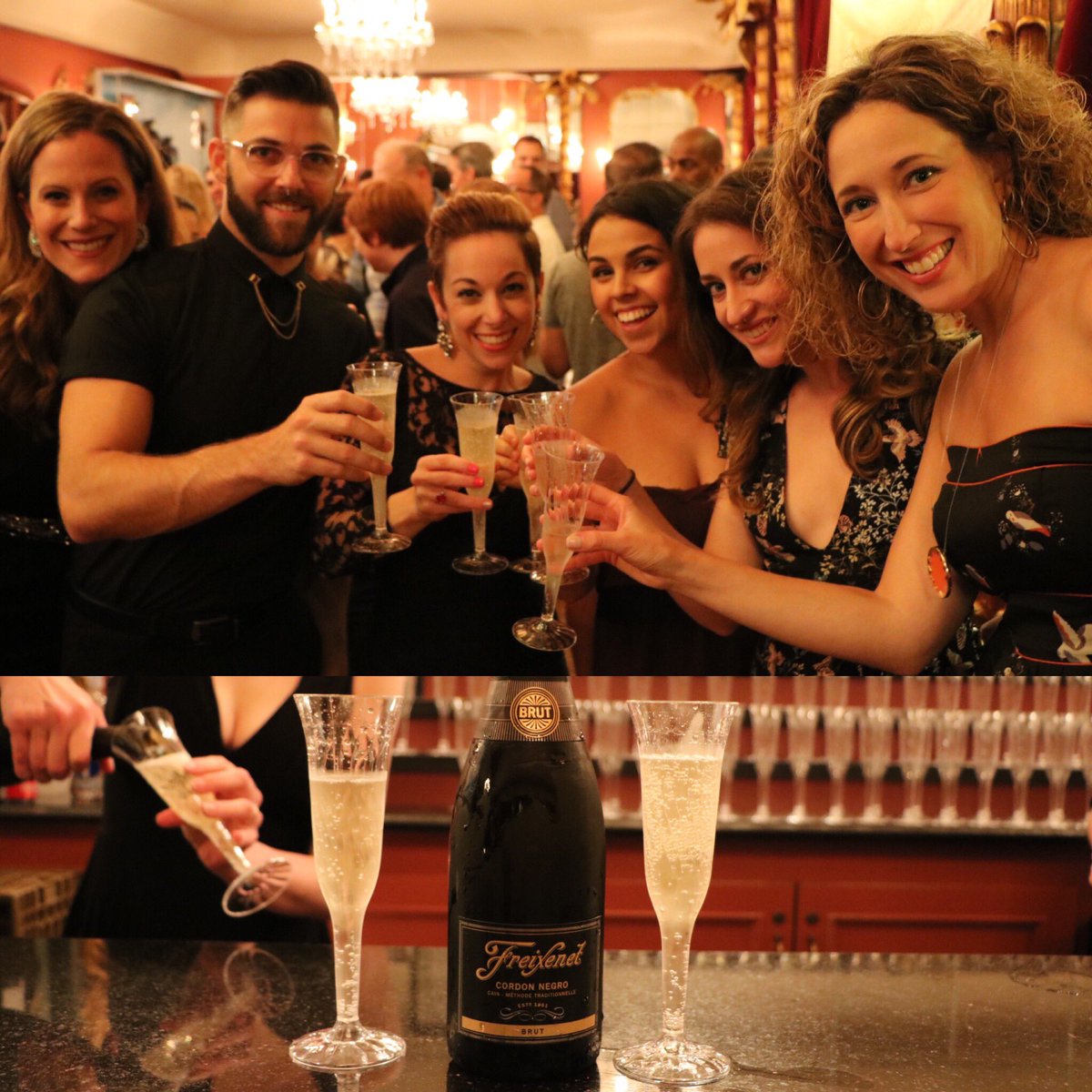 A bubbly toast to a magical adventure on #Broadway! @FreixenetUSA #FXCava #FindingNeverland