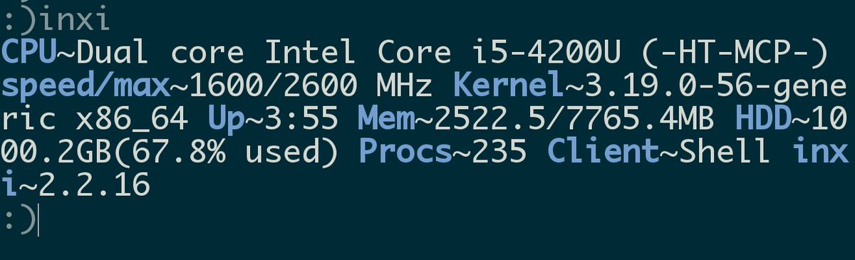 thedevmerge's tweet image. inxi is a small command line system information tool for Linux console and IRC. #devmerge