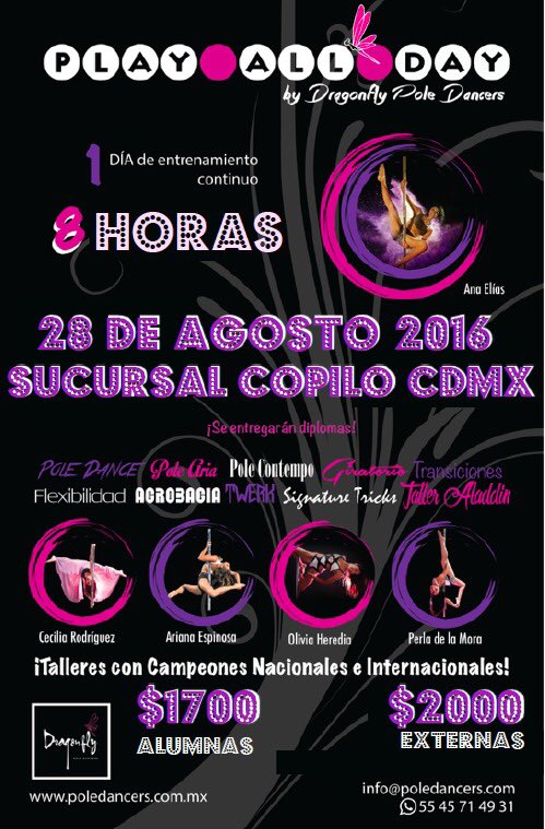 PoleDancers1's tweet photo. Play all day!! NO se lo pierdan #CómoTeQuieresVer #FelizDomingo https://t.co/IzyXnhwTY9