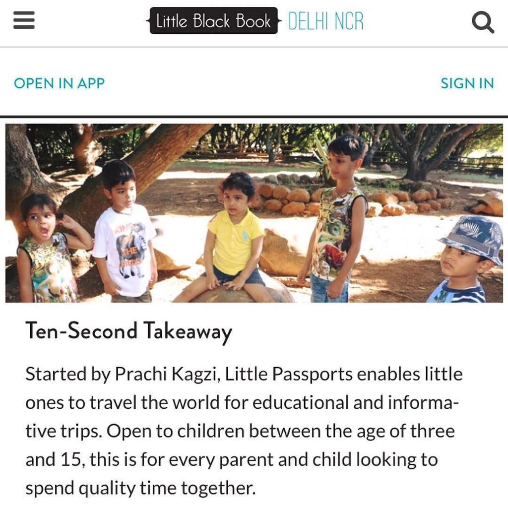 Featured in @lbbdelhi #delhimoms #joinus #delhikids  #indiakids #vacation #travelisfun #travel #instatravel #kids #…