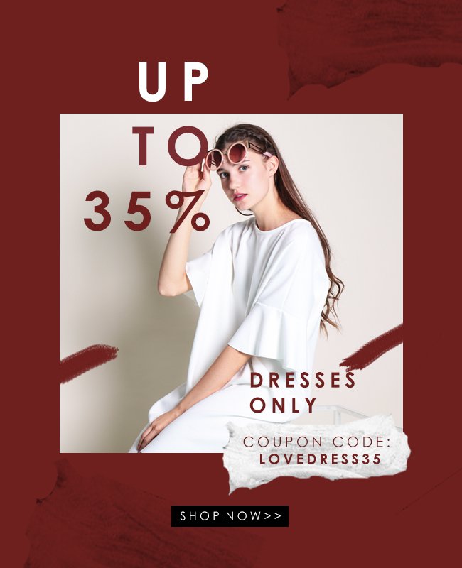 DressabelleID's tweet image. Pecinta Dress Jangan Lupa Gunakan Coupon Code: LOVEDRESS35
Happy Shopping, Belles!