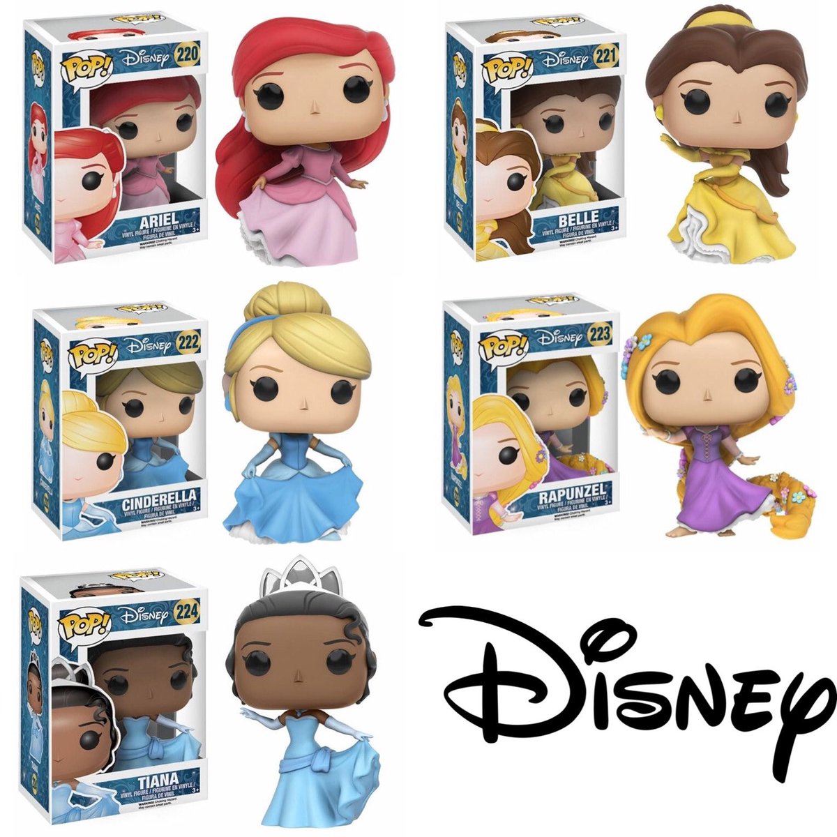 222 Vinyl Figure Disney CINDERELLA Dancing Funko POP
