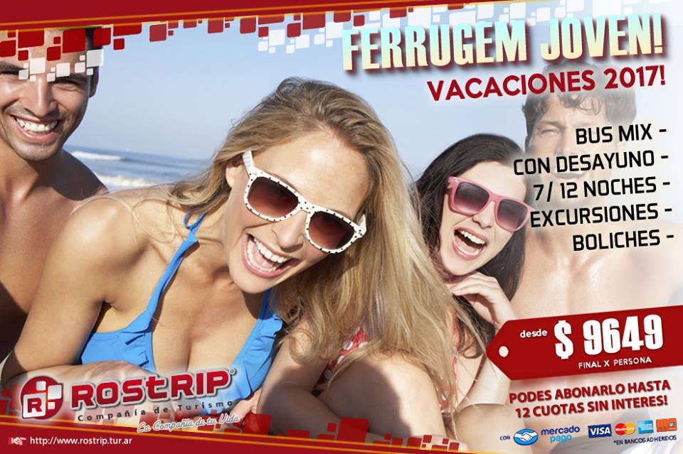 MatiasBiagi's tweet photo. Ya sabes a donde vas este verano con tus amigos? No dudes en consultarme!
#Rostrip #SoloJovenes #Playa #Verano2017 https://t.co/OXYezvPIlT