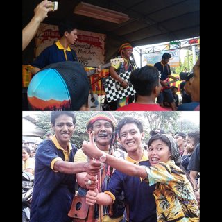 Suatu kebanggaan buat kami bisa menggiringin MAS FARIED PUTRA ALM MBAH SURIP ... I LOVE YOU  FULL . Hahahaha