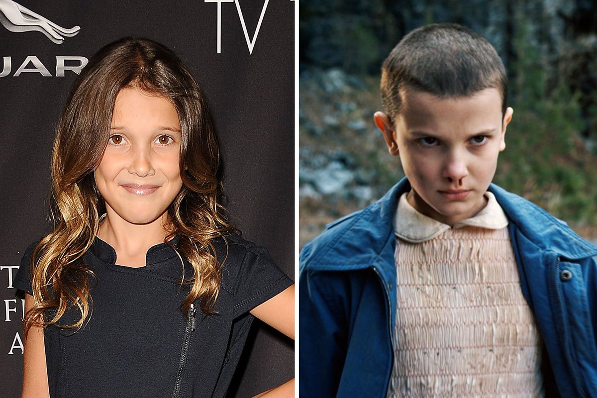 See Millie Bobby Brown transform into Eleven from Stranger Things1200 x 800