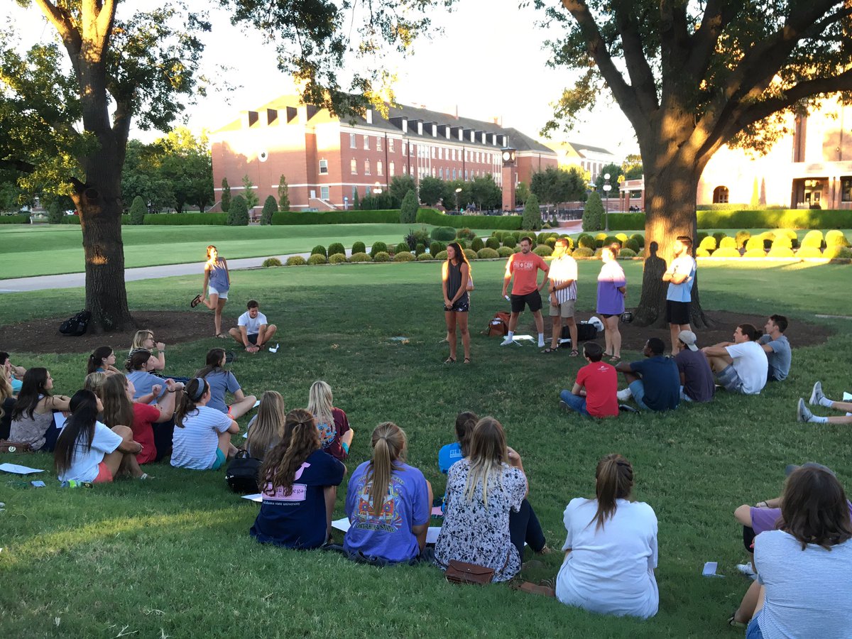 RootedOSU's tweet photo. Love hearing about what the Lord did for these students this summer, and what community means to them!! #ROOTED16 https://t.co/h0NKZSvoM0