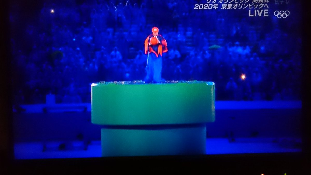 𓃠ともんぬ𓃠 マリオが安倍晋三に ウケるんだけど ゚ ゚ ਊ ゚ 閉会式 𓃠ともんぬ𓃠 マリオが安倍晋三に ウケるんだけど ゚ ゚ ਊ ゚ 閉会式