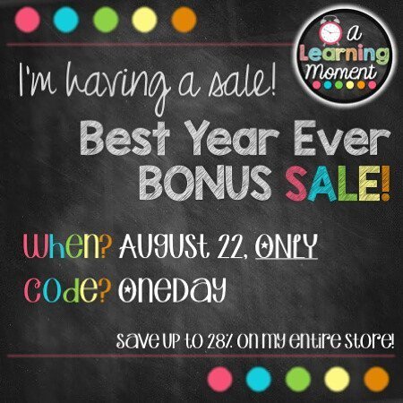 I'm having a sale! Make sure to stop by and fill up your cart! 
#iteachtoo #teachersfollow… ift.tt/2bt8GcV