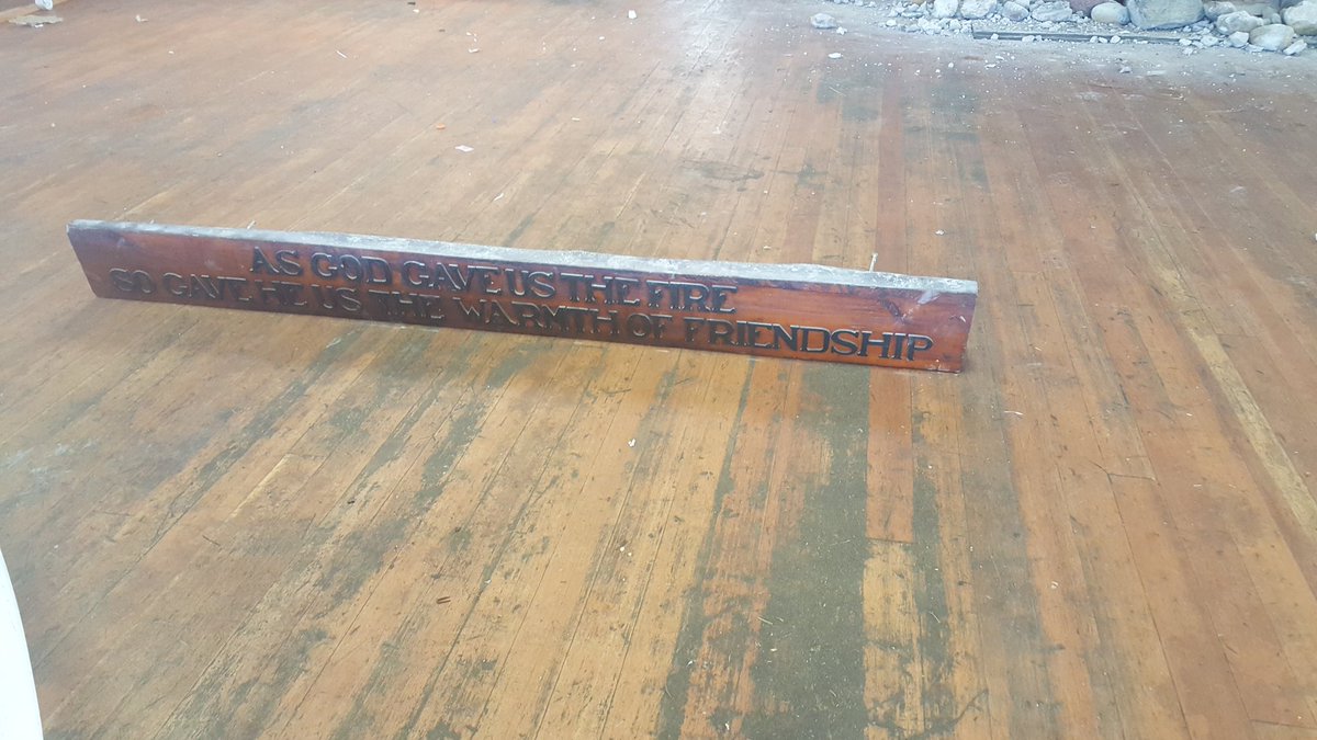 CampKawaga's tweet photo. Tomorrow is the day. Goodbye Mess Hall &amp; thanks for all the memories! #NewMH https://t.co/QjSLVUqUqk