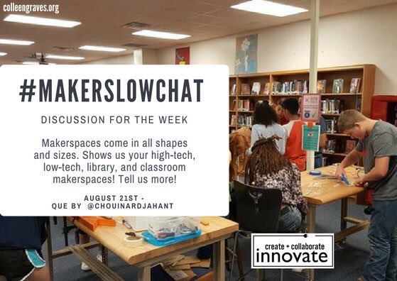nathan_stevens's tweet image. For #makerslowchat this week, we wanna see your #makerspace ! Pics, blogs, info...#makered big or small! #edtech