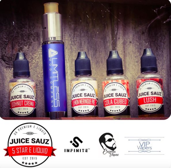vapor_infinite's tweet photo. Been trying out the @juicesauz range on the CLT IV RDA and the flavour is brilliant! By-@enigma_vapes
#vape #clt4 https://t.co/YL98EuiWJW