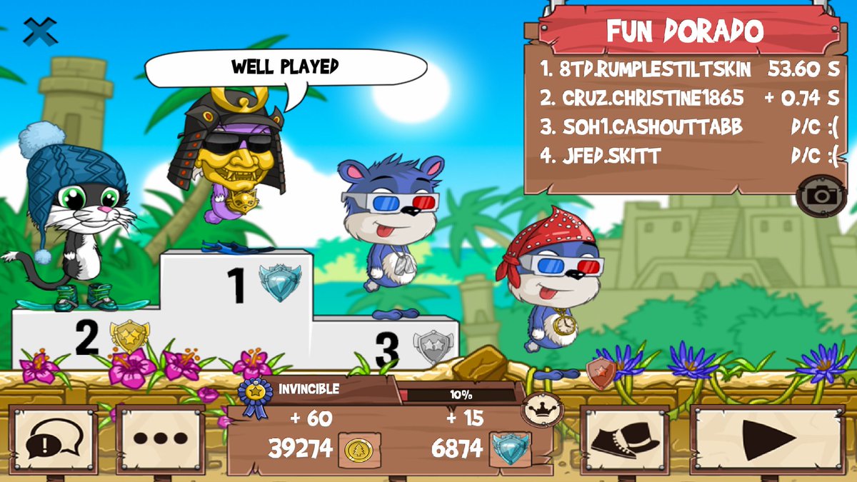 Stiltskin_Rumpl's tweet photo. Want to catch an L? #funrun2 #Christine1865 #cashouttabb #SkItT https://t.co/P4I4Oz440t