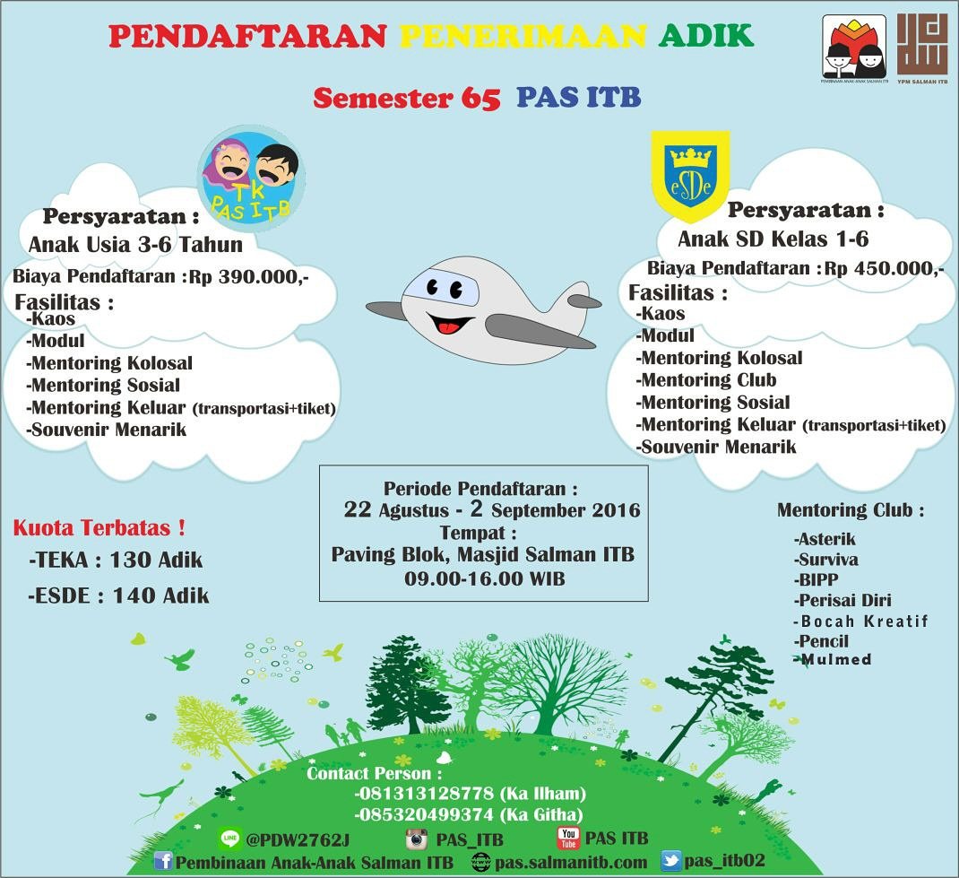 ayah bunda jangan lupa.. hari ini pembukaan pendaftaran adik baru looh 😊😊