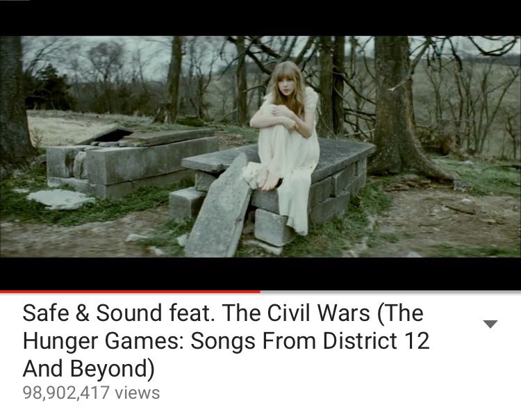 swiftglamour13's tweet photo. Everyone go watch Safe and Sound, it's so close to being VEVO Certified https://t.co/GOxOsEP8lz @gracehelbig https://t.co/mnEWEI8eFx