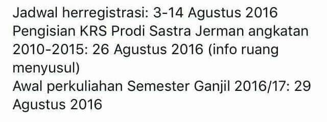 [ INFO KRS ]

Hallo Volks! Berikut jadwal KRS dan PKRS untuk kalian!