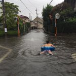 天才かよｗ台風をアトラクションにしたツワモノ達!