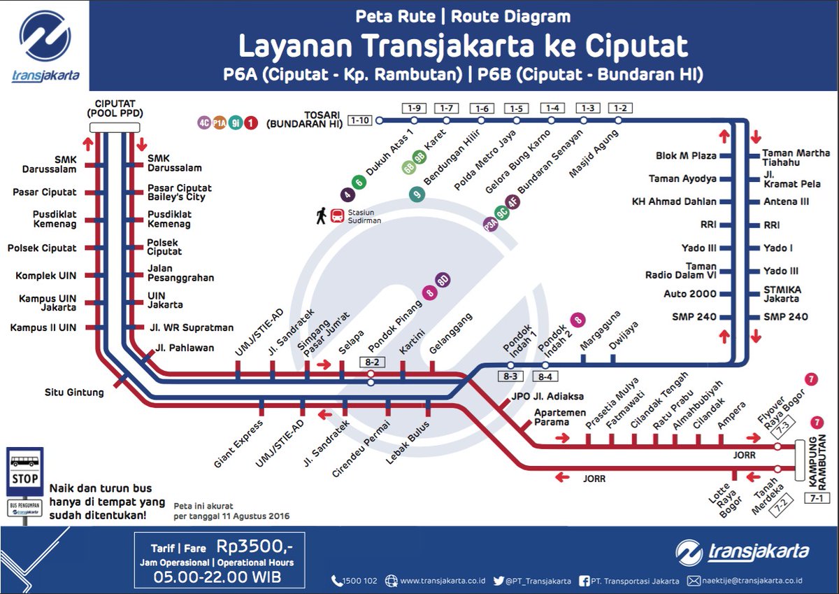 DKIJakarta's tweet photo. Lebih mudah dari dan ke Ciputat dengan Bus @PT_TransJakarta. Berikut rutenya https://t.co/IAjtVLMKw0