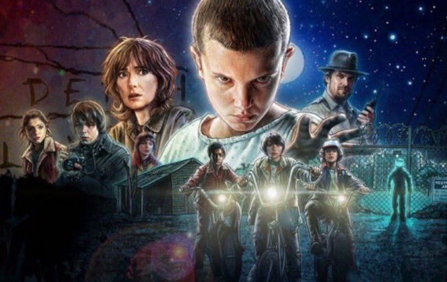 ChristenTas's tweet photo. I cannot stop watching #StrangerThings on #Netflix I may finish the whole season in one day anyone else addicted? https://t.co/9imVm77hIH