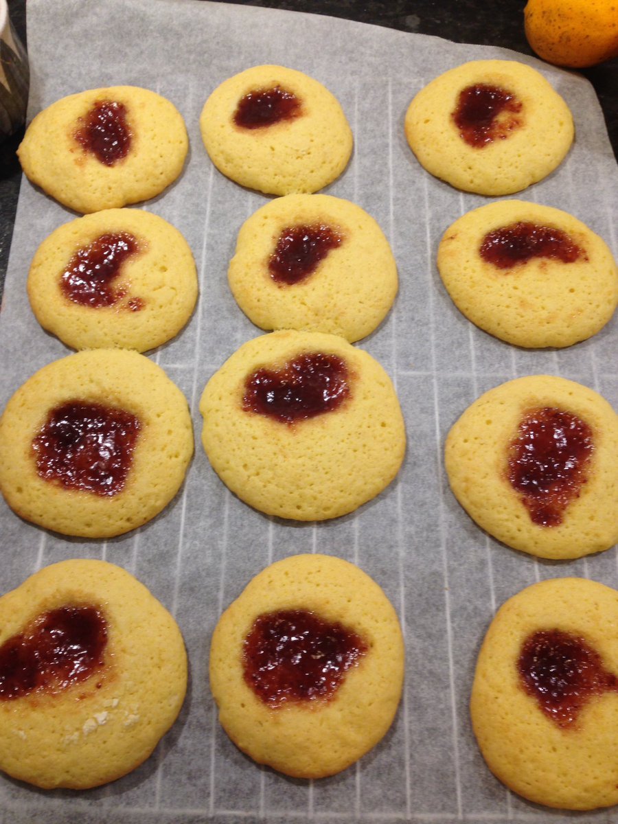 Jacinta_DiMase's tweet photo. Working from home today. #baking #JamDrops https://t.co/6HN1OwHHzl
