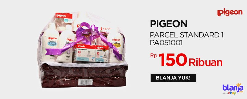 blanjacom's tweet image. Bingung cari hadiah untuk teman yang baru lahiran? beri aja #Pegion parcel ini guys &amp;gt; blj.co/pigeon143tw