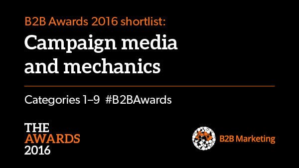 MarketingB2B's tweet photo. Here we go, people! The first 9 #B2BAwards categories have been announced https://t.co/OG9SE1sDZY https://t.co/sWYmBBINFS