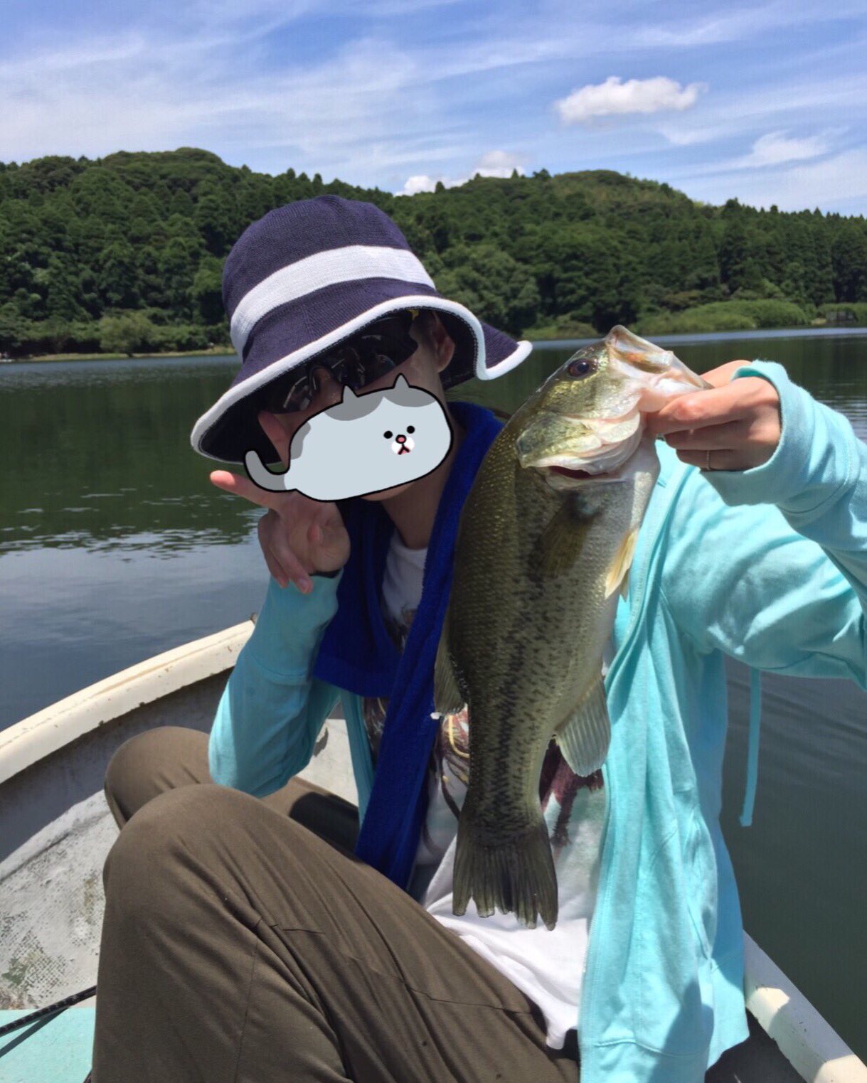 Twitter இல Cp さくみん みずほ 今更ツイッターに釣果を書いてみようと思った 釣り中はガチだからあまり化粧してること無いからスタンプで 化粧してたらちゃんと写メ撮ろう 釣りガール バスガール 霞ヶ浦 雄蛇ヶ池 長沼 バス釣り 高滝湖 T