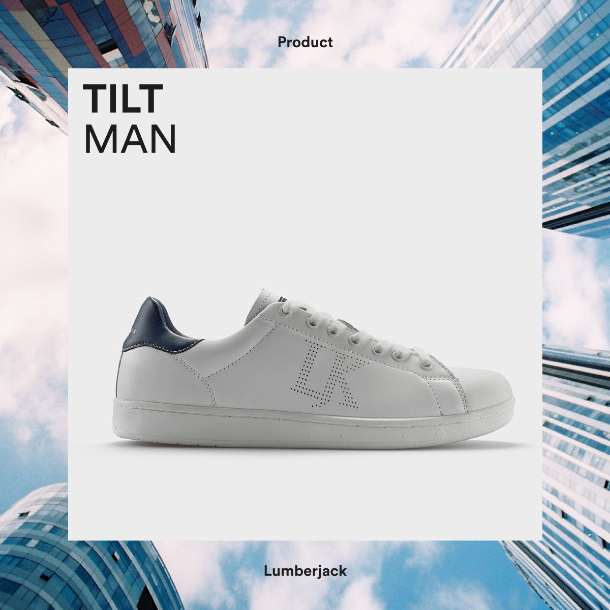 La sneaker è sempre una buona idea! Sceglila per completare il tuo look uban-casual. #LJKuomo #SS16 #Lumberjack