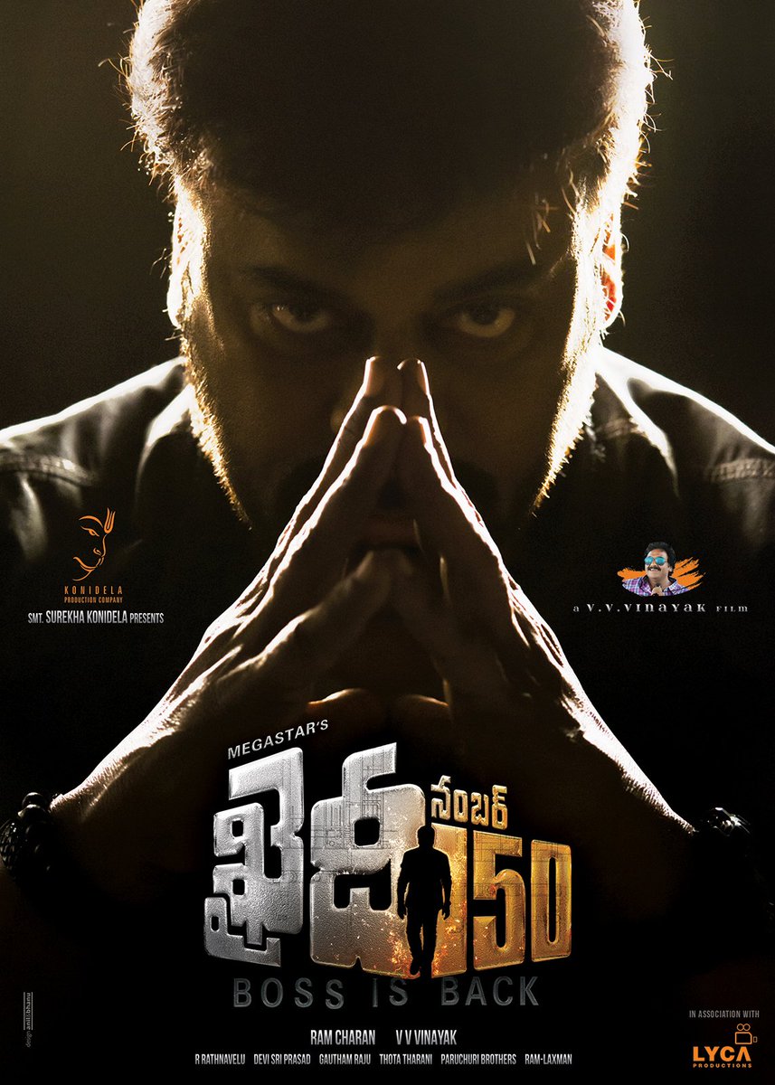 Godfatherspeaks's tweet photo. Aaa Kallu lo power ...unmatchable
#Chiru150FirstLook #Khaidhi150 #KHAIDINUMBER150 #HappyBirthdayMegastar https://t.co/x3Ab51KGU2