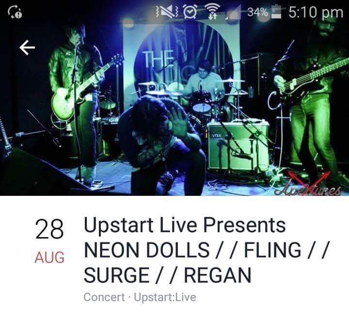 This Sunday Sunday SUNDAY!!!!

<a href="/neondollsband/">Neon Dolls</a> come to Bradford to smash the launch for upstart:LIVE