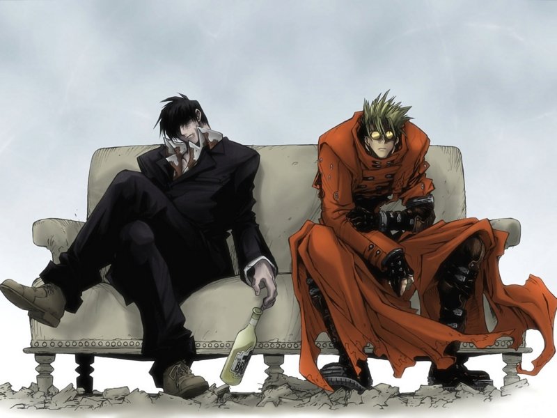 W 内藤ライフ On Twitter ガングレイヴはいいぞ あとトライガンもいいぞ 最近の子はトライガンとヘルシングが同じ雑誌で連載してて筆頭主力連載陣でヤンキンアワーズ黄金期を支えてたこと知らないだろうなあ 望郷 もちろん血界戦線シャルもいいぞ ステマ Https T