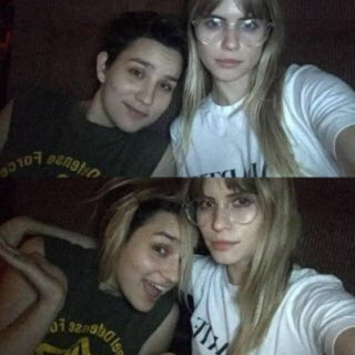 DatingAMoron's tweet image. I like your hair.