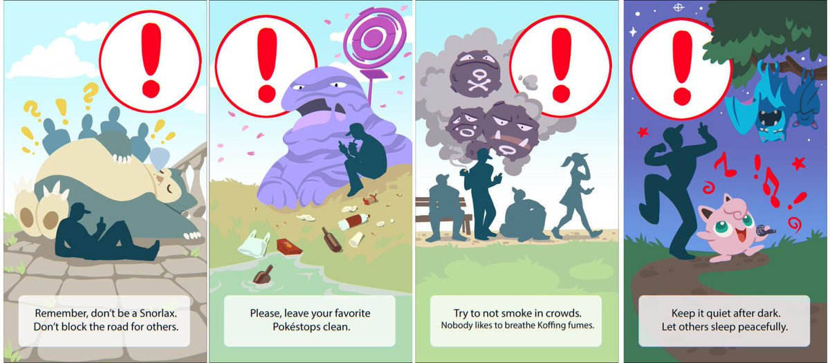 Pokemon_GoArt's tweet image. New warning signs? These are epic! 
Art by: Magdalena Proszowska
#PokemonGO 
#PokemonGOfanart