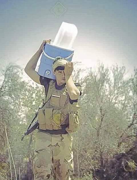 هذا حشد عباس
الجاب الماي للشيعة
#بفتواك_ننتصر