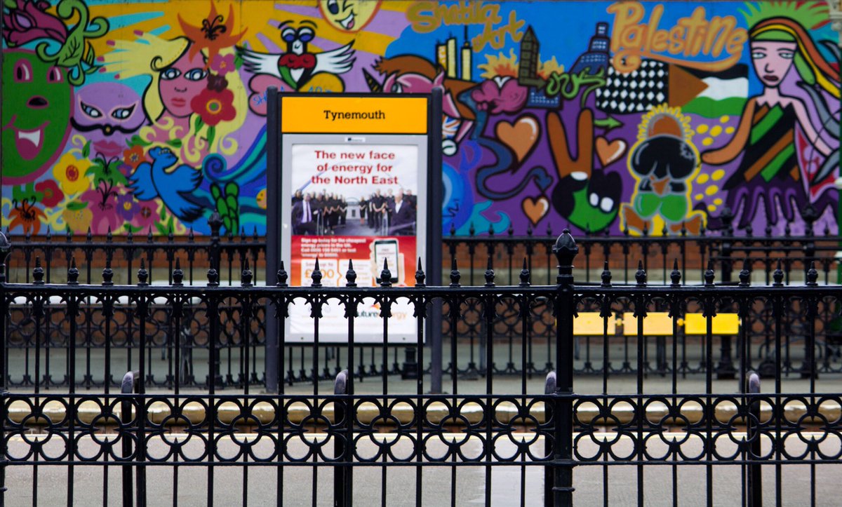 London has some interesting tube stations, but nothing like this <a href="/My_Metro/">Tyne and Wear Metro</a> #northtyneside