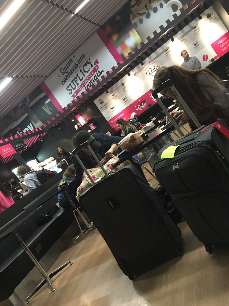 MEM2Rio's tweet photo. We are at the airport to head home… first flight leaves at 8:15 am #MEM2rio https://t.co/azOKXOhdWV