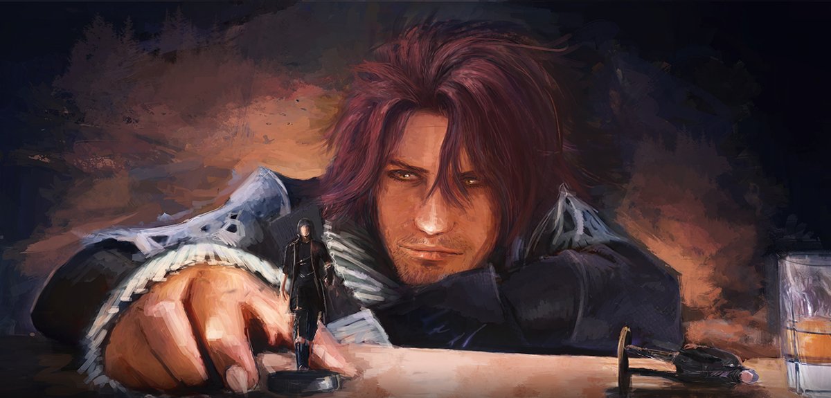 "Chancellor of Niflheim is now playing a game with you Future King of Lucis."