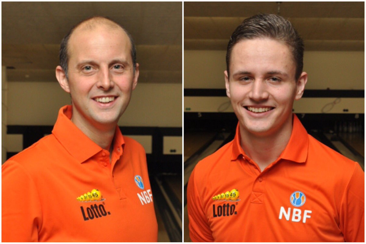 TeamNLbowling's tweet image. Zojuist begonnen aan het Doubles Event van het #EMC2016: @acdevries300 en @RamonHilferink! emc2016.be/livestream
